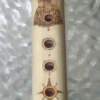 Native American Flute - Pyrography Woodwork - By Dana Arvidson, Nature Woodwork Artist