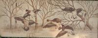 Marsh Mallards - Pyrography Other - By Dana Arvidson, Realism Other Artist