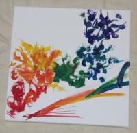 Painting - Rainbow Explosion - Canvas Painting