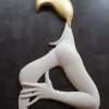 Goldiloks - Acrylic Resin Sculptures - By Juergen Rode, Relief Image Sculpture Artist