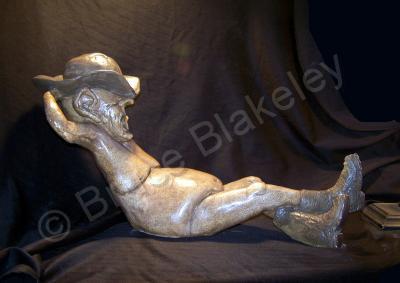 Character Collection - Reclining Cowboy I - Plaster