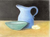 Wash Your Hands - Pastels Other - By Trish Ridgeway, Pastel Sticks And Fingers Other Artist