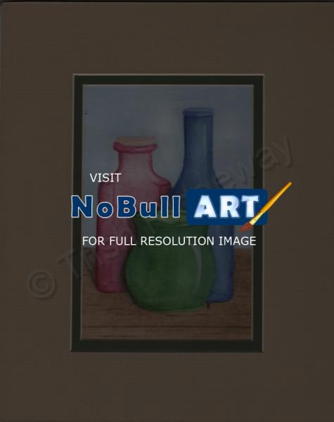 Art Work - Bottles - Watercolor