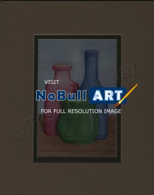 Art Work - Bottles - Watercolor