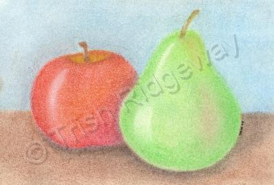 Art Work - Fruit Anyone - Pastels