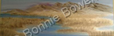 Home Inspired - Desert Lake - Oil On Canvas