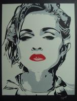 Madonna - Acrylic Paintings - By Desmond George, Paintings Painting Artist