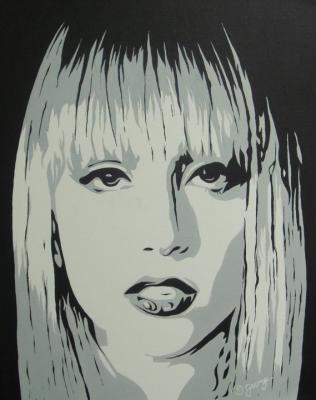 Pop Art - Lady Gaga - Acrylic