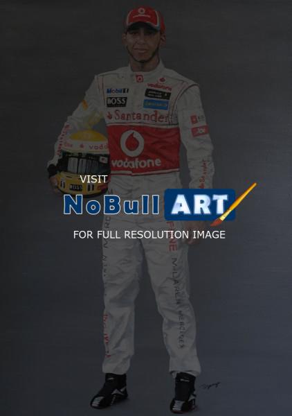 Sport - Lewis Hamilton - Acrylic