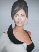 Portrait - Beyonce - Acrylic