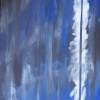 Blue Stripe - Acrilics Paintings - By Jon Passanise, Abstract Painting Artist
