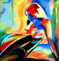 Colorful Energy - Dazzling Light - Sold - Acrylic On Canvas