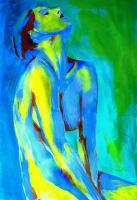 Colorful Energy - Serene Solace - Acrylic On Canvas