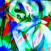 Voice Of Thoughts - Acrylic On Canvas Paintings - By Helena Wierzbicki, Contemporary Painting Artist