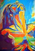 Colorful Energy - Soulful - Acrylic On Canvas