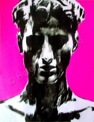 Male Figures - One Version Of Reality - Acrylic On Canvas