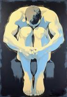 Hidden Depths - Acrylic On Canvas Paintings - By Helena Wierzbicki, Minimalist Painting Artist