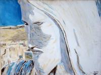 Landscape - Cristo Redentor - Acrylic On Canvas