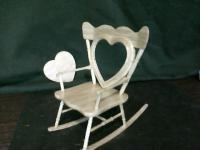 Rocking Chair Picture Display - Add New Artwork Medium Woodwork - By Dan Whipkey, Hoboart Woodwork Artist