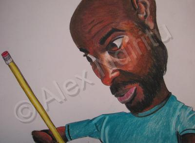 That Guy - Back To Work - Colored Pencil  Paper