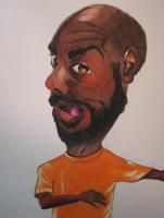 That Guy - Doing A Dance - Colored Pencil  Paper