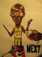 Too Big To Fill - Colored Pencil  Paper Drawings - By Alex Ndiritu, Caricature Drawing Artist