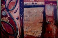 Ancient Sound - Acrylic Paintings - By Dorina Bosancu, Abstract Painting Artist