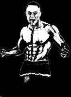 Sports - Poster And Prints - Eddie Alvarez - Graphite