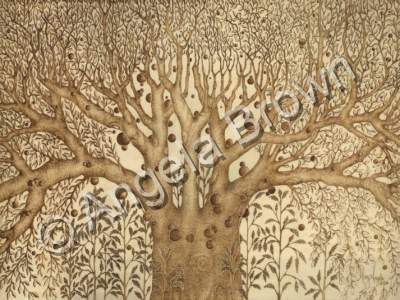 Woodburnings - Tree Of Life - Woodburning