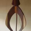 Thyratira Lampstand - Wood Woodwork - By Jim Brown, Bois Darc Woodwork Artist