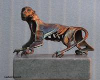 Str 9 - Bronze Sculptures - By Petar Nedelchev, Abstract Art Sculpture Artist