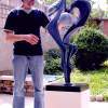 Oskar-El - Bronze Sculptures - By Petar Nedelchev, Abstract Art Sculpture Artist