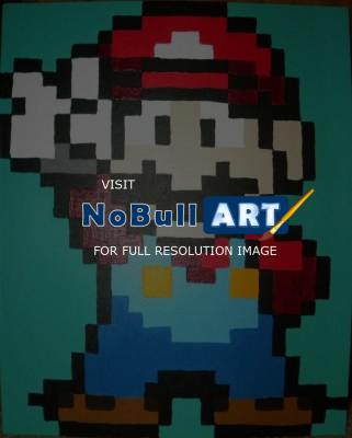 Paintings - Mario - Acrylic