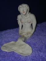 Imaginary Lovers - Clay Sculptures - By Linda Seagroves, Handbuilt Clay Statue Sculpture Artist