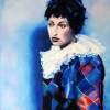 Arlequin - Oil On Canvas Paintings - By Martin Alain, Figurative Painting Painting Artist