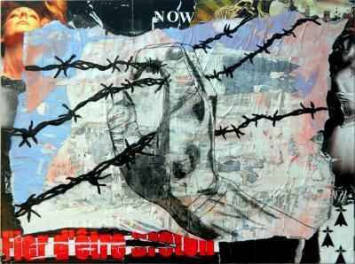 Comtemporary Art - Freedom For All Patriots - Oil On Canvas