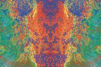 Mandala 9551 - Digital Print Digital - By Randy Coffey, Abstract Digital Artist
