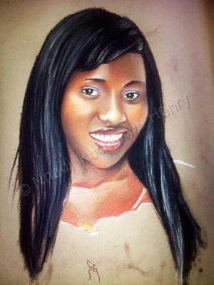 23 - Portrait Of A Lady - Pastel