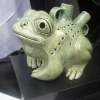 Toad Vessel - Ceramic Ceramics - By Gustavo Bodan, Figurative Ceramic Artist