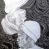 Composition 2 - Charcoal On Paper Drawings - By Ipung Purnomo, Expressionism Drawing Artist