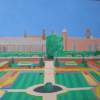 English Gardens - Acrylic On Canvas Paintings - By Steve Conley, Realism Painting Artist