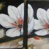 Orchid Duo - Acrilyc Paintings - By Jennifer Culross, Postimpressionism Painting Artist
