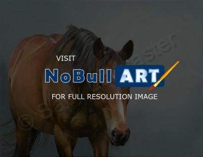 Equestrian Art - Meandering - Acrylic