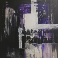 Nervosa - Mixed Media Paintings - By Karina Fraser, Abstract Painting Artist