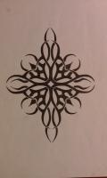 Flow - Pen Drawings - By Dixon Hannon, Semi-Tribal Drawing Artist