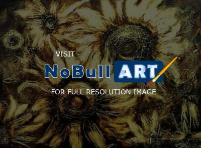 Art Gallery - Sunflowers - Oil On Canvas