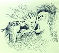 Daily Mood - Pen Drawings - By Tsang Kenny, Free-Hand By Pen Drawing Artist