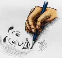 Daily Mood - Pen Drawings - By Tsang Kenny, Free-Hand By Pen Drawing Artist