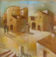 Silente - Acrilico Paintings - By Salvatore Durante, Simbolista Painting Artist