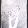 Game In A Thread 3 - - Drawings - By Basovich Lilya, Pencil Drawing Artist